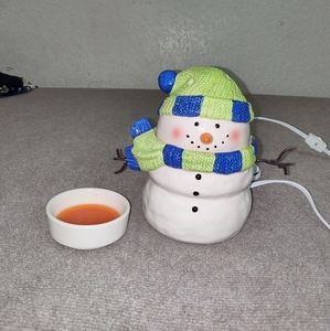 Scentsy Snowman Wax Warmer